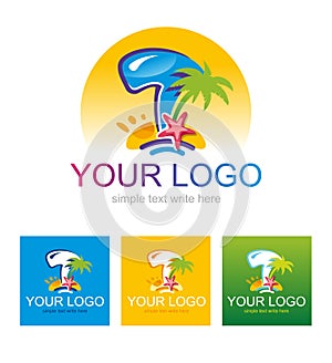 Sign, symbol, logo travel in the tropics