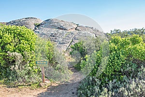 Sign telling this is the Roof Of Namaqualand