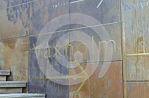 Sign to Vaxholm photo