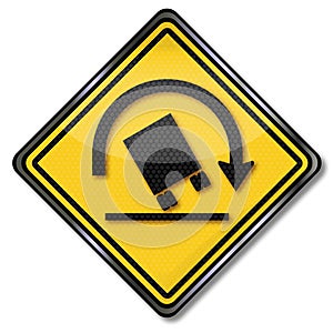 Trucks and over hazard