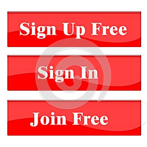 Sign Up button photo