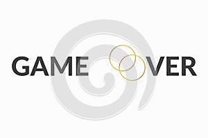 Game over wedding