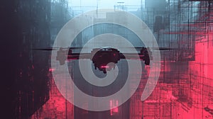 signal glitching remote control drone