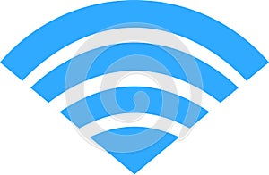 Signal icon of radio wave status