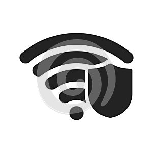 Signal icon vector. wifi illustration sign. antenna and satellite signal symbols. Wireless technology.