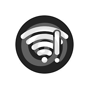 Signal icon vector. wifi illustration sign. antenna and satellite signal symbols. Wireless technology.