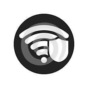 Signal icon vector. wifi illustration sign. antenna and satellite signal symbols. Wireless technology.
