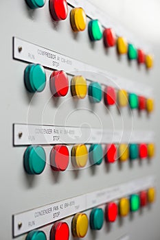 Signal lamp indicator for show status of electrical and control system