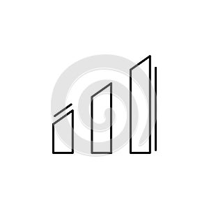 Signal, networking icon. Simple line, outline vector elements of storage and cloud icons for ui and ux, website or mobile