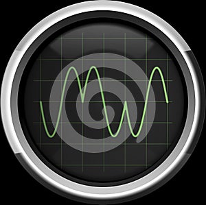 Signal with phase modulation (PM) photo