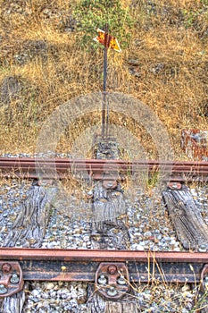 Signal on the railroads