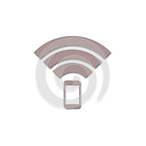 Signal symbol,Wireless, wifi icon