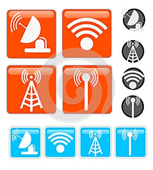 Signal Vector Icons