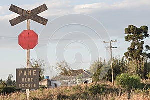 Signaleiro in Ferrviary Junction. Alert Board