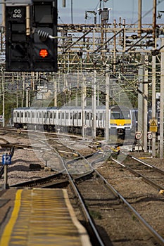 Signals at a railway station