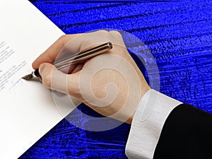 Signature of Business Contract