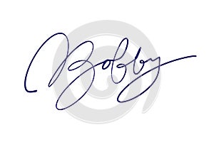 signature series B design illustration