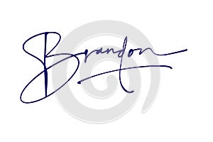 signature series B design illustration