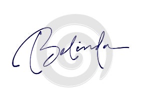 signature series B design illustration