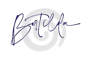 signature series B design illustration