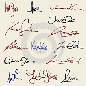 Podpisy 