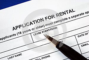 Signed the rental application