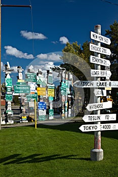 Signpost forest, Watson Lake, Yukon