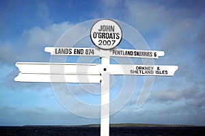 The Signpost,John "O" Groats,Caithness,Scotland,UK.