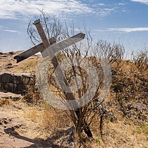 Signpost in the middle of nowhere