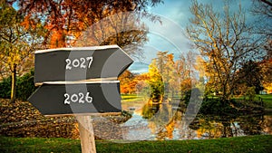 Signposts the direct way to 2026 versus 2027