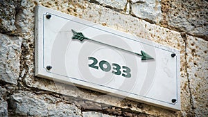 Signposts the direct way to 2033