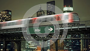 Signposts the direct way to Abi