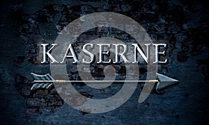 Signposts the direct way to Barracks