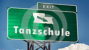 Signposts the direct way to Dancing School