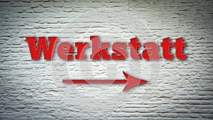 Signposts the direct way to Garage