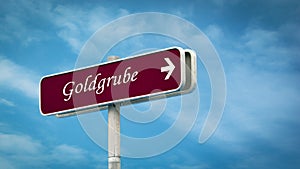 Signposts the direct way to Goldmine