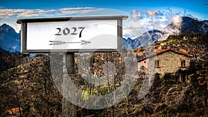 Signposts the direct way to 2027