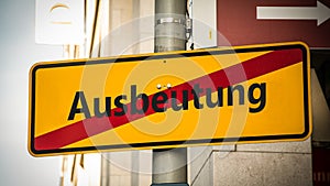 Signposts the direct way to minimum wage versus exploitation