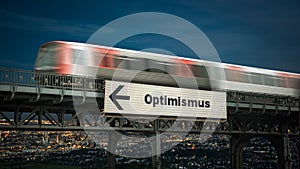 Signposts the direct way to Optimism