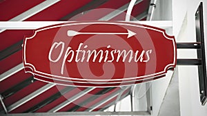 Signposts the direct way to Optimism