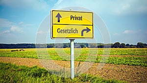 Signposts the direct way to Private Insurance versus public insurance