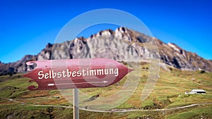 Signposts the direct way to self-determination