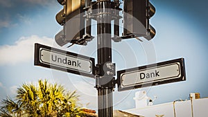 Signposts the direct way to Thanks versus Ingratitude photo
