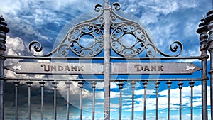Signposts the direct way to Thanks versus Ingratitude photo