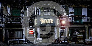 Signposts the direct way to Theatre