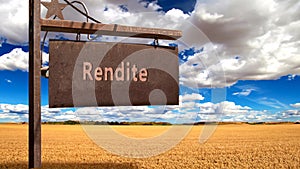 Signposts the direct way to yield