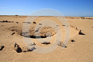 Signs in the desert