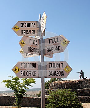 Signs @ The Golan Heights photo