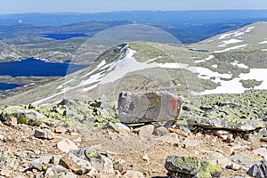 Signs of the Norwegian Trekking Association