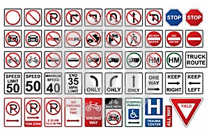 Signs. Traffic Signs in the United States